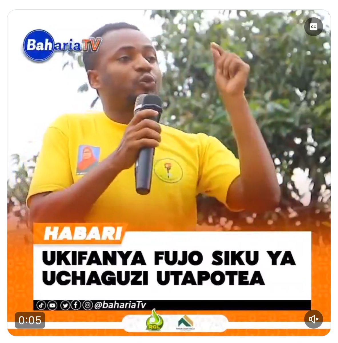 PMadeleka's tweet photo. Napenda KUMPONGEZA huyo kijana hapo 👇 kwa UJASIRI wa KUPOTEZA WATU WATAKAOFANYA FUJO SIKU YA UCHAGUZI. Tumpe 💐🌷🌹 https://t.co/vErlkvOTGC