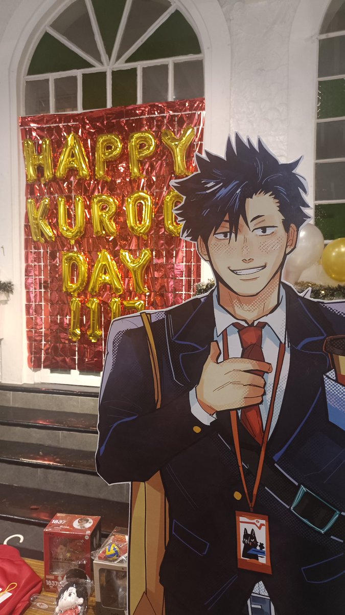 Hehehe hbd kuroo ty for the event <a href="/kuroocse/">Lower The Net: A Kuroo Birthday CSE</a> !! ❤ (will post more pics pagnakauwi na hahahuhu)