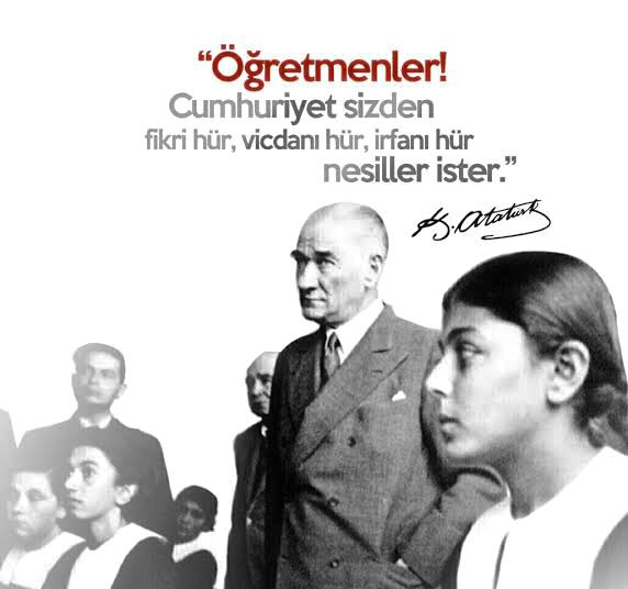 Atam ile aynı minvaldeki bütün öğretmenlerimin günü kutlu olsun. İyi ki varsınız!..