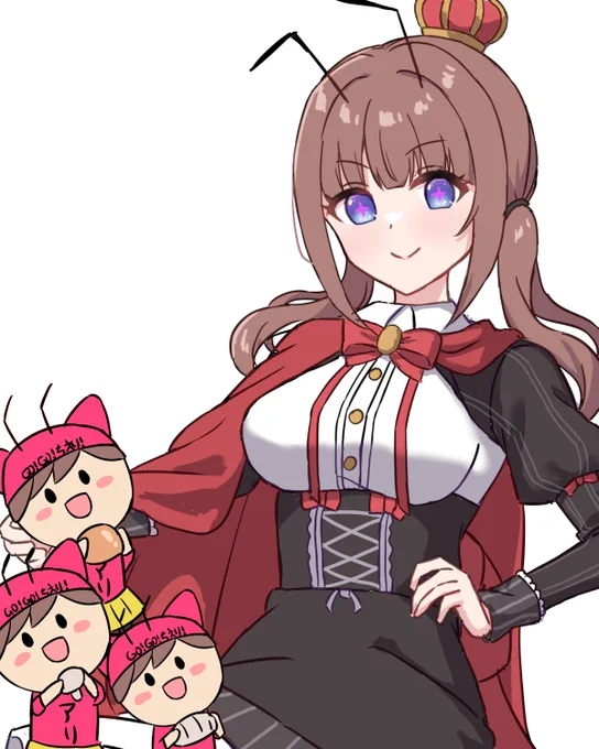 今日もちえりちゃんはかわいいアリ! #ちぇり絵 