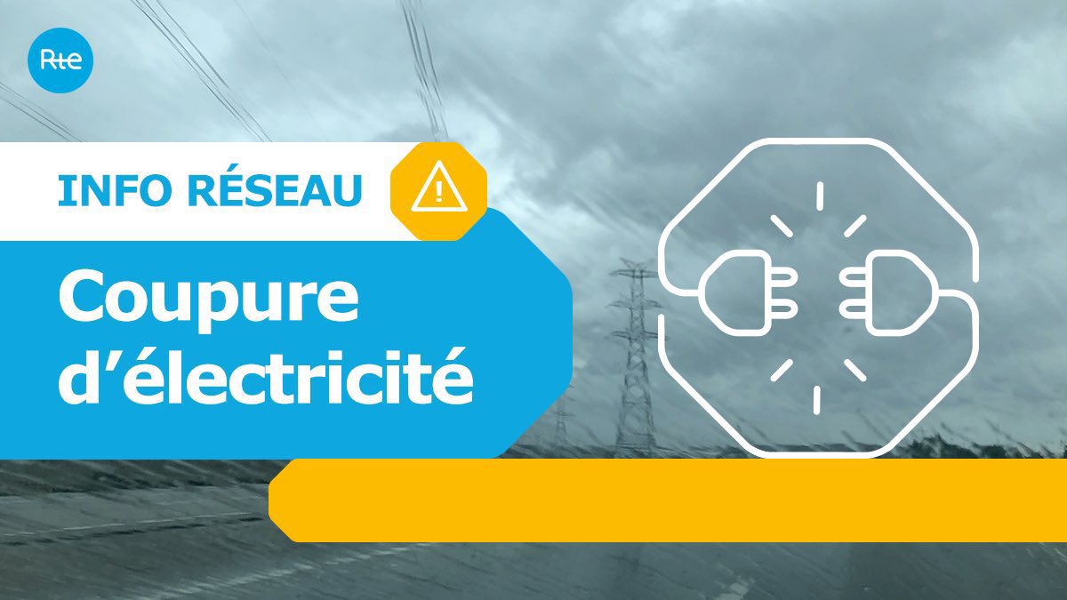 Une coupure d’électricité ⚡️est en cours dans la zone d’Hendaye. 
20 000 foyers sont touchés.  
Des équipes de RTE sont à pied d’œuvre pour rétablir l’électricité le plus rapidement possible auprès de l’ensemble des foyers.