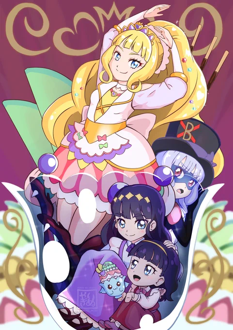 #キュアフィナーレ生誕祭2024#菓彩あまね生誕祭2024 ハピバ再掲 