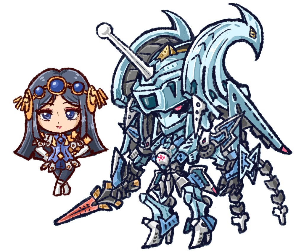 「FSSのGTMザ・ダルマス、ゲートシオンマーク3 リッタージェット破裂の人形と静」|TOZのイラスト