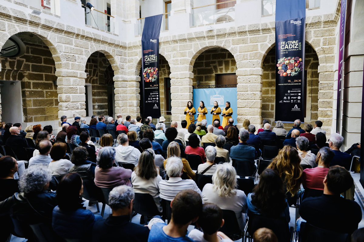 Casa de Iberoamérica (@ciberoamerica) on Twitter photo Os dejamos imágenes del concierto de ayer de <a href="/egeriavoices/">EGERIA</a>.
Festival de Cádiz, de <a href="/CulturaCuenta/">➧ Agencia Andaluza de Instituciones Culturales</a> con el apoyo de <a href="/Cadiz_es/">Ayuntamiento de Cádiz</a> y <a href="/CIberoamerica/">Casa de Iberoamérica</a>, entre otras instituciones. Os dejamos imágenes del concierto de ayer de <a href="/egeriavoices/">EGERIA</a>.
Festival de Cádiz, de <a href="/CulturaCuenta/">➧ Agencia Andaluza de Instituciones Culturales</a> con el apoyo de <a href="/Cadiz_es/">Ayuntamiento de Cádiz</a> y <a href="/CIberoamerica/">Casa de Iberoamérica</a>, entre otras instituciones.