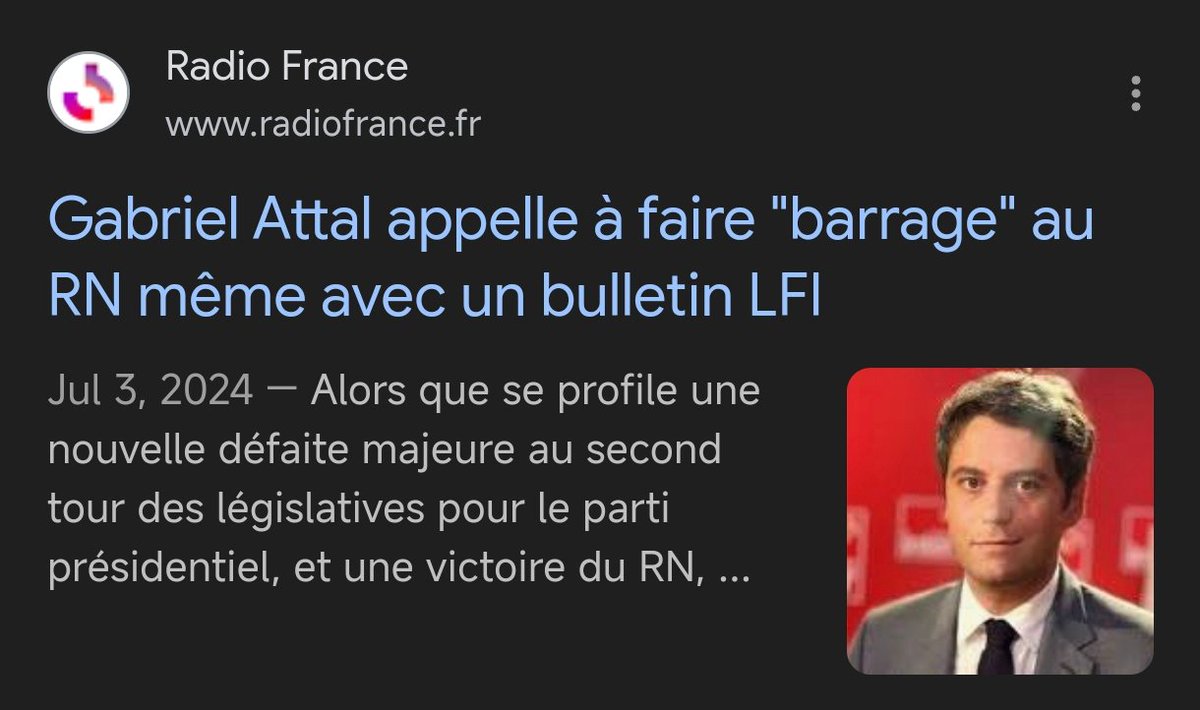 Nicolas69571's tweet photo. @hsympa38 @MaximeLaisneyFi @Amiel_David_ @GabrielAttal Vous n'avez pas répondu à la question 🤗
Dur dur hein la vérité des chiffres.

Sinon, dans la vraie vie, Attal a tout fait pour aider LFI face au RN https://t.co/lGEq1jeMOe