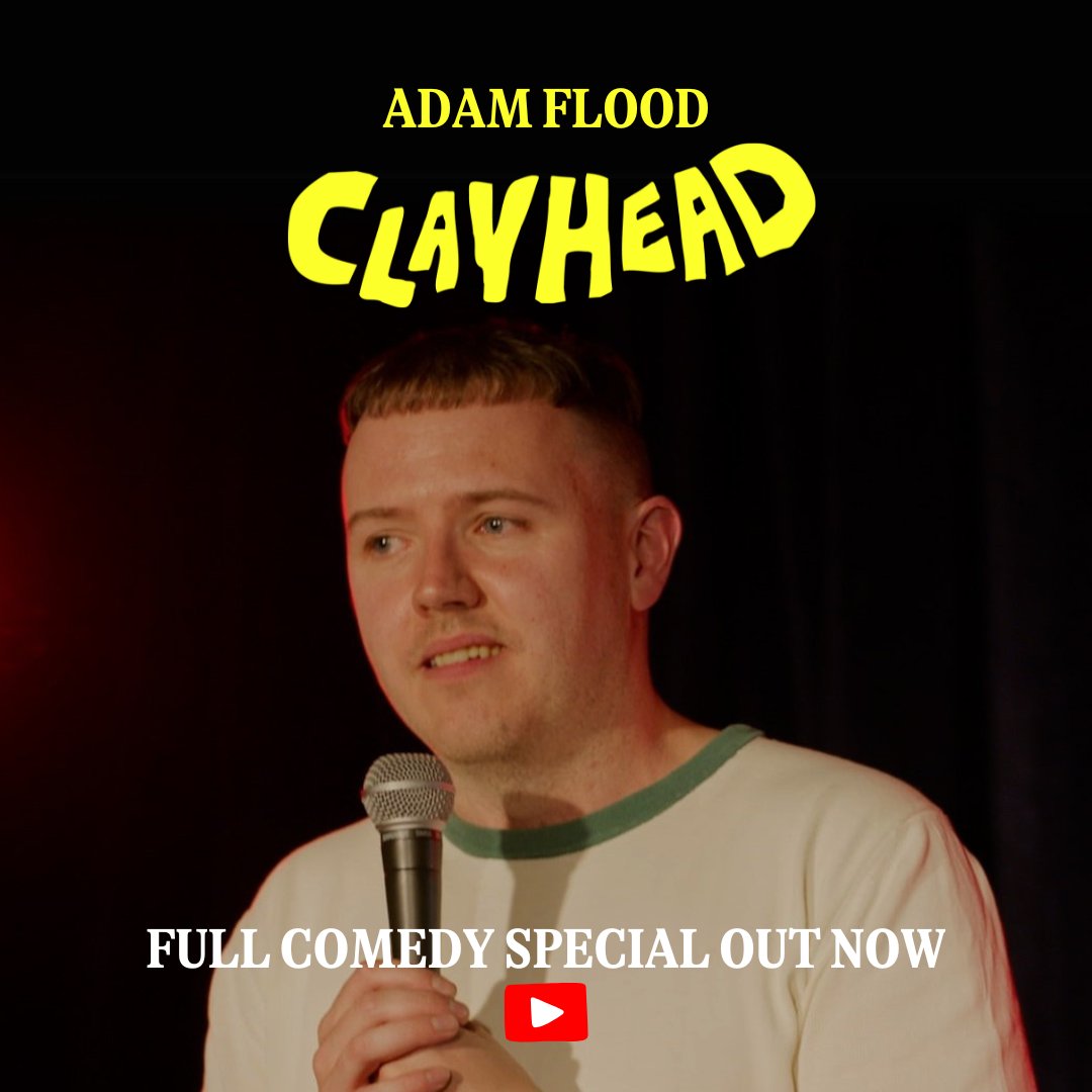 PBJ Management (@pbjmanagement) on Twitter photo Filmed at London's Moth Club, Adam Flood's debut stand up special 'Clayhead' is now out on Youtube! βοΈ <a href="/floodhaha/">Adam Flood</a>
Use the link below to watch it now π
youtube.com/watch?v=nCSleyβ¦ Filmed at London's Moth Club, Adam Flood's debut stand up special 'Clayhead' is now out on Youtube! βοΈ <a href="/floodhaha/">Adam Flood</a>
Use the link below to watch it now π
youtube.com/watch?v=nCSleyβ¦