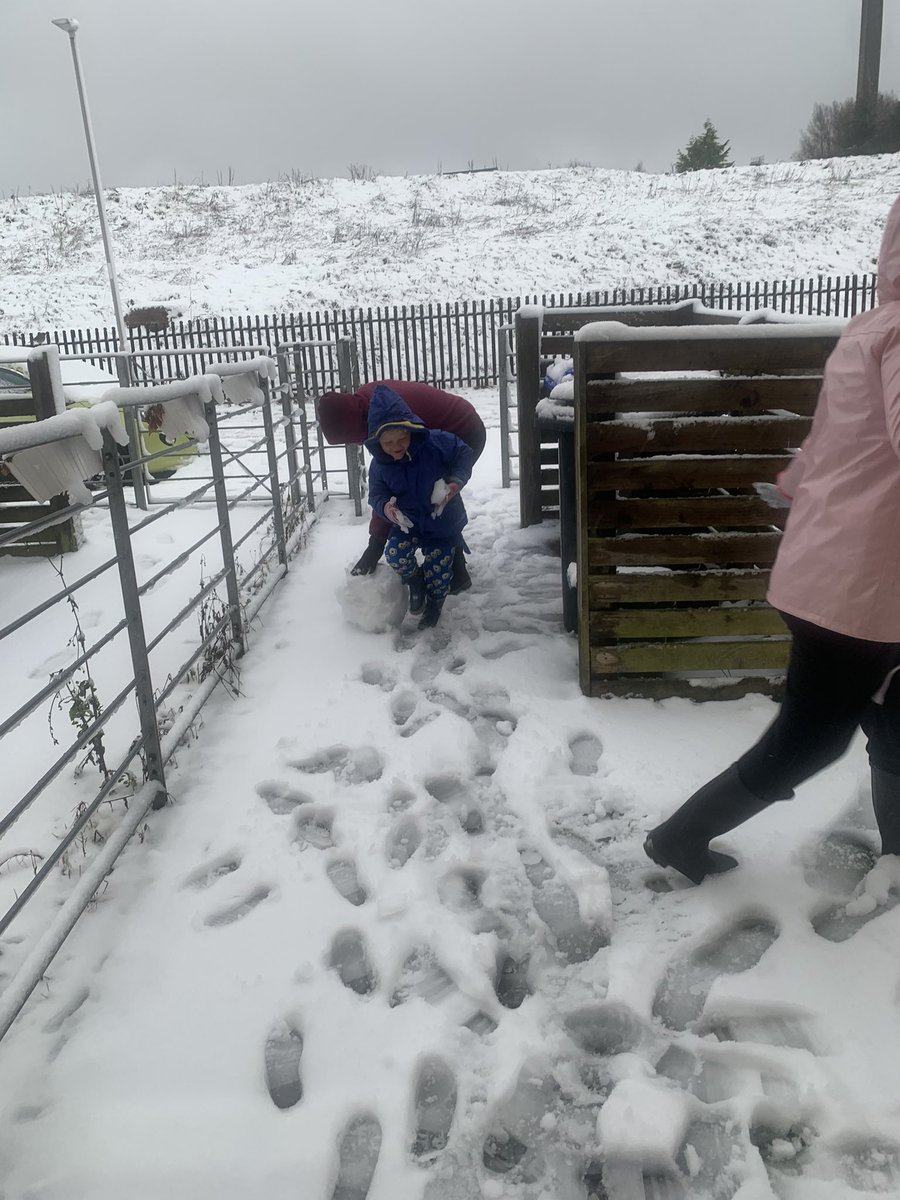 adelle_neate's tweet photo. @MissGMPS making a snowman with dad and Chloe https://t.co/2dunt7PDPp