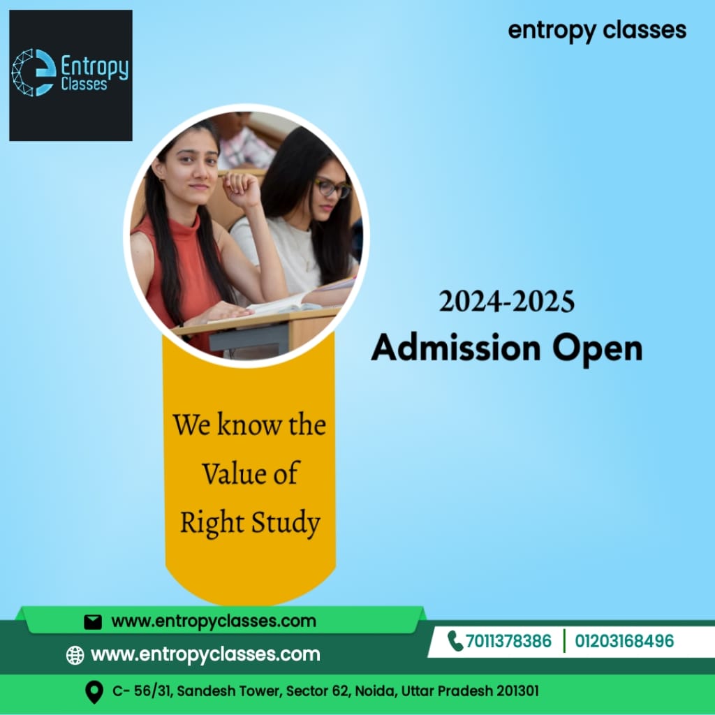 ClassesEntropy's tweet image. Turn your preparation into exam success #EntropyClasses #IITJEE2025 #noida #NEET #physics #math #biology #challenge #BestIITInstitute  #chemistry #virals