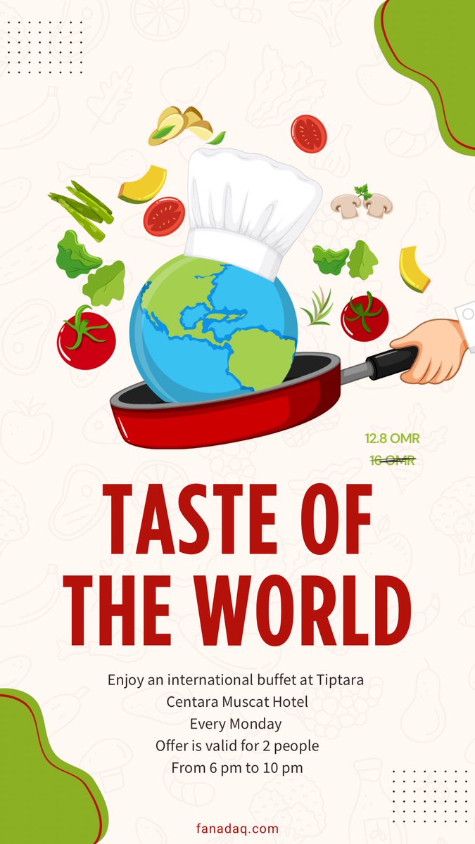 fanadaq's tweet photo. 🌍✨ Taste of the World at Tiptara!
Indulge in an exquisite international buffet featuring flavors from around the globe. Perfect for a couple’s dining experience!

Buy your voucher now and treat your taste buds to a world of flavors! 🍴

#CouplesOffer #FoodLovers #CentaraHotel https://t.co/YKKqK0IUxi