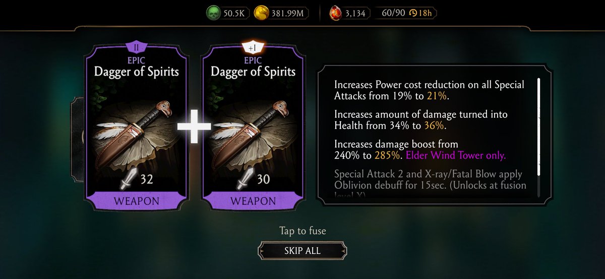 42Lazlo's tweet photo. Fatal 200
#ElderWindTower 
And 
Epic fusion card
💪🤘

#FusionCard #mkmobile https://t.co/CLuX4yDJ3Q