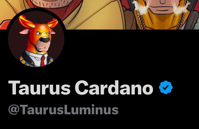 TaurusLuminus's tweet image. Now we are officially verified and ready for the bull! 

#Cardano #CNFT