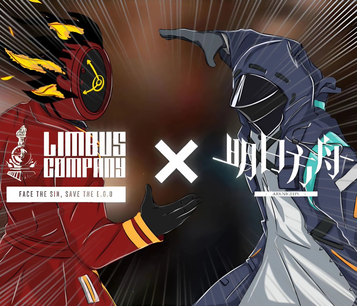 A collaboration between a doctor who likes animal girls with super cancer and a manager who likes murderhobo girls with split personalities 
#Limbus_Company 
#LimbusCompany 
#Arknights