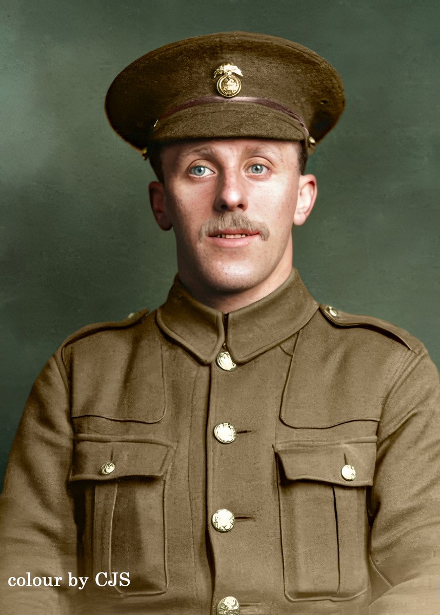 colourbyCJS's tweet image. Corporal Martin William Dodds was from Yorkshire.
He served in 19th Battalion, Northumberland Fusiliers (2nd Tyneside Pioneers). He was killed on 28th March  1918 defending the village of Dernancourt, south west of Albert. He has no known grave. He was 30 years old.
