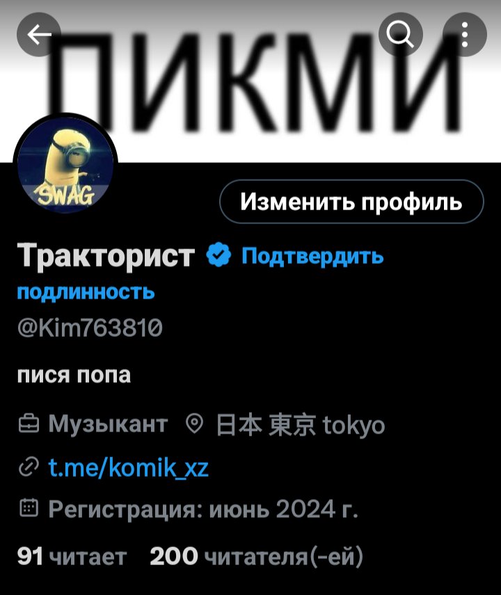 суперминьон tweet media
