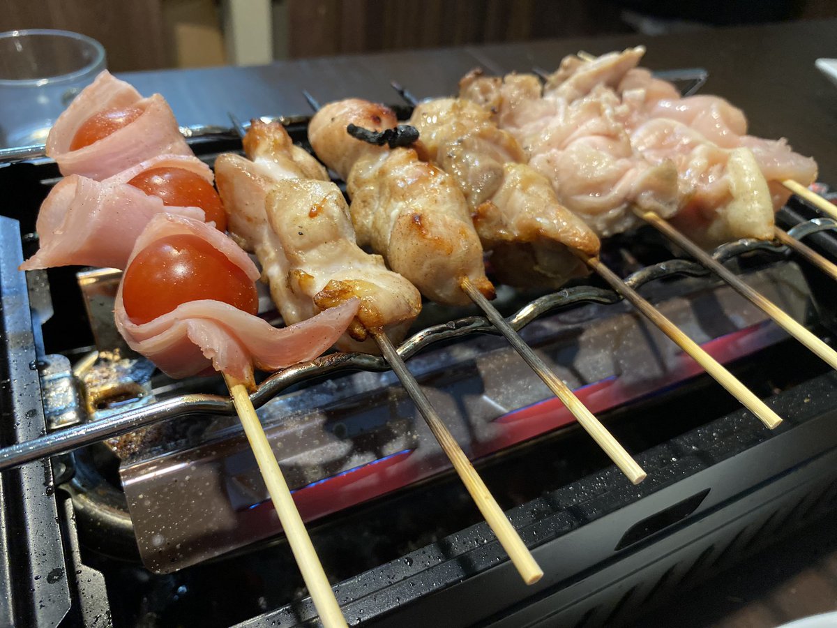 cyurishi's tweet photo. 今日も今日とて焼き鳥ですわ
🔥＋🐣 https://t.co/W2b6xqdUpy