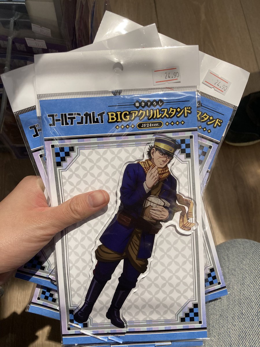 1bitesDdust's tweet photo. It‘s been 2 years since I am on hiatus. Look what I found during a random visit to a newly open “hobby 😂” store in the neighbouring city!

I am so happy yet surprised to see Golden Kamuy here. This is very unexpected as Golden Kamuy is practically unknown in my current region https://t.co/hOX4wVZr3V
