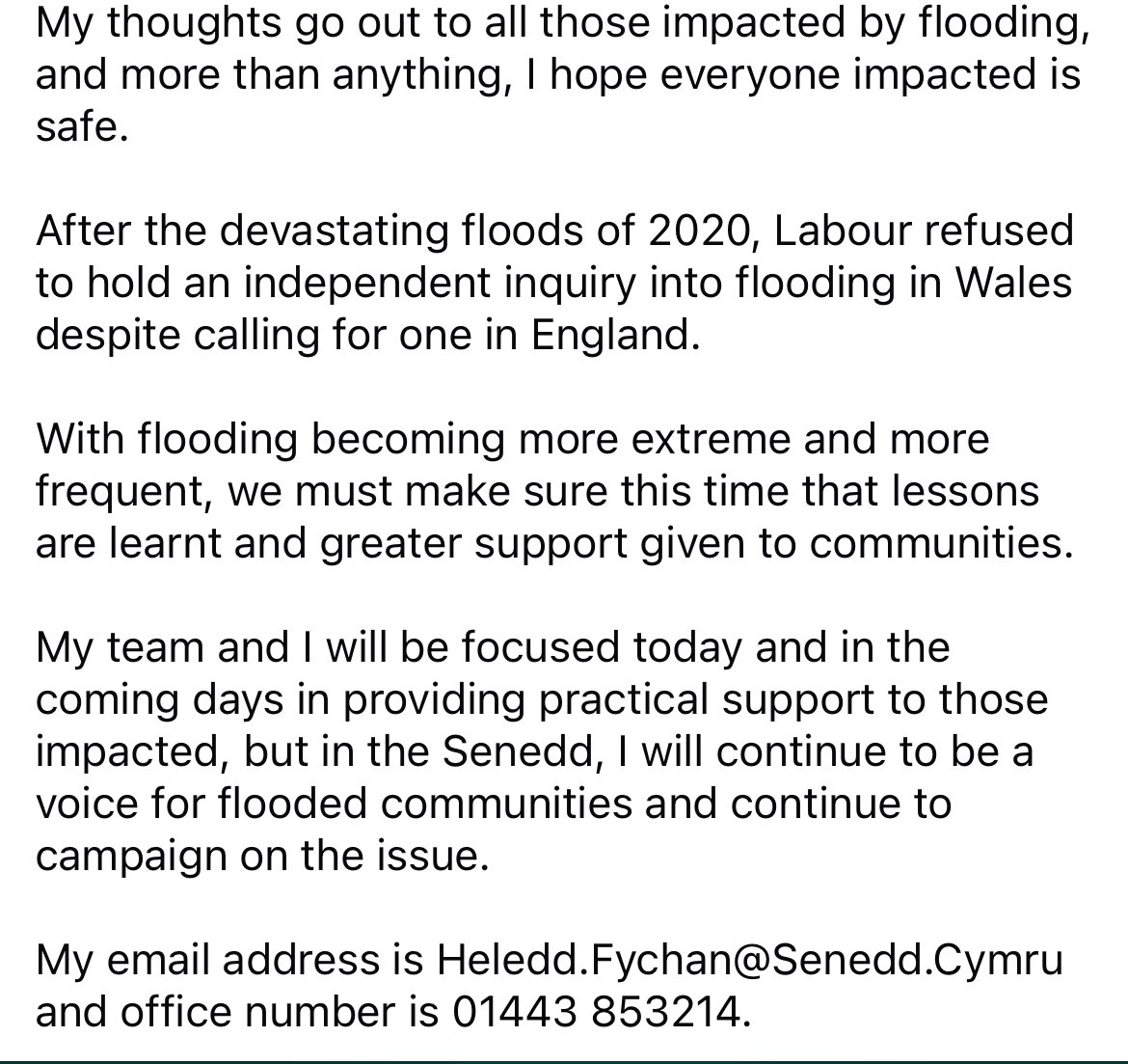Heledd Fychan Plaid Cymru 🏴󠁧󠁢󠁷󠁬󠁳󠁿 tweet media