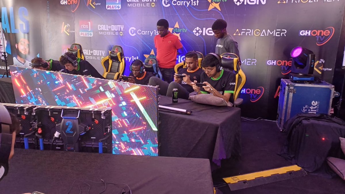 K24Tv's tweet photo. All set for the Grand Finals of the Carry 1st Africa Cup, Call of Duty Mobile Competition
#CallOfDutyMobile #Carry1stShop #CODPromo #GamingDiscounts https://t.co/eDnPrPGtpn