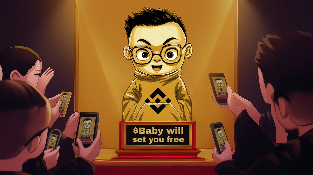 🗽$BABY BNB the one who set us free! A symbol of hope and new beginnings! 📸✨ 
#BABYBNB #CryptoFreedom