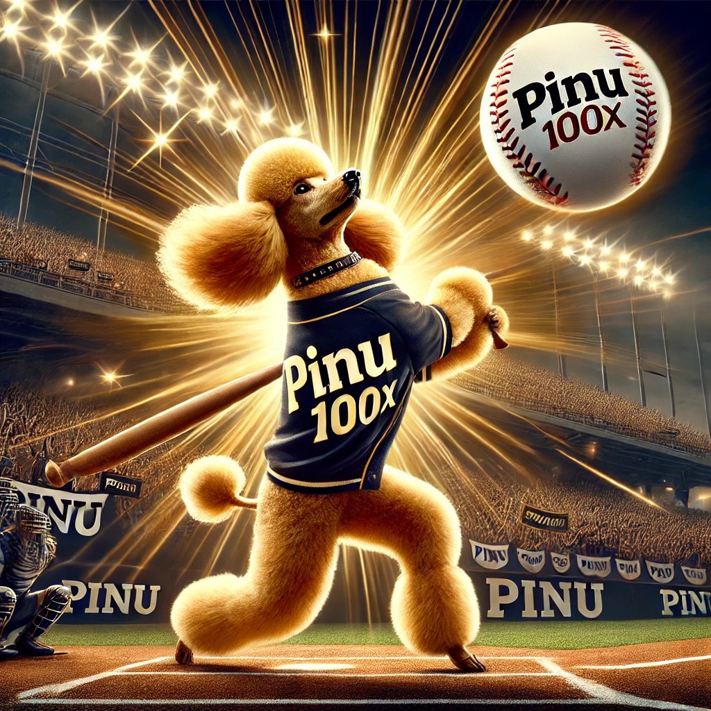 jbl015706212's tweet image. 🚀 "Pinu 홈런의 순간, 역사를 쓰다!" 푸들이 선사하는 역동적인 홈런, 그리고 브랜드 Pinu100x의 힘! ⚾💫 🔗 NFT 작품을 확인하고 특별한 순간을 소유하세요! #Pinu #NFT #Pinu100x #HomeRunMoment #CryptoArt