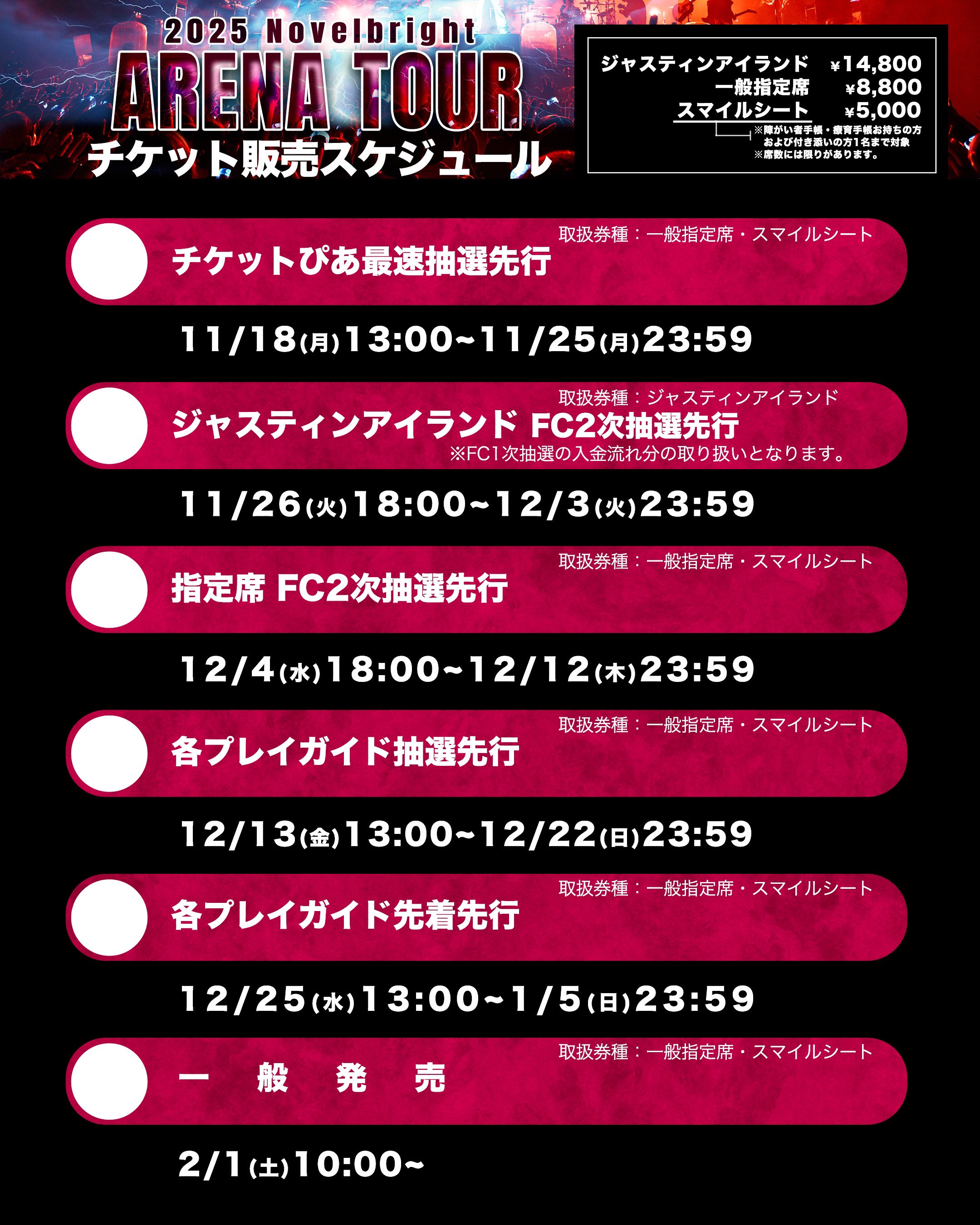 Novelbright LIVE TOUR 2024 CIRCUS FINAL