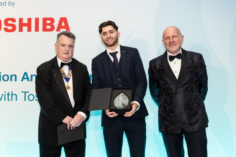 The winner of the CIBSE West Midlands region Education/Student of the year award is Lewis Devlin of @cpwengineering ift.tt/pEC9oBJ - Award sponsored by GR Associates ift.tt/t3S96GX #cibsewm