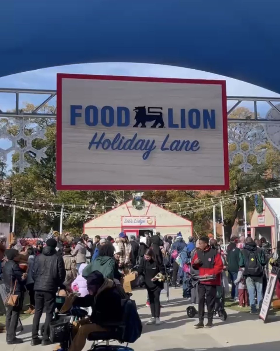 RaleighParade's tweet photo. Step into a holiday wonderland at the ALL-NEW Food Lion Holiday Lane at Moore Square!🎄

❄️ Dazzling light shows
🎯 Snowball toss
📜 Letters to Santa
🦌 Reindeer games
📸 Pictures with a full-size snow globe and Santa's sleigh
🎅 And more holiday cheer!

⏰ 10am-6pm https://t.co/TUaM5IR6Wv