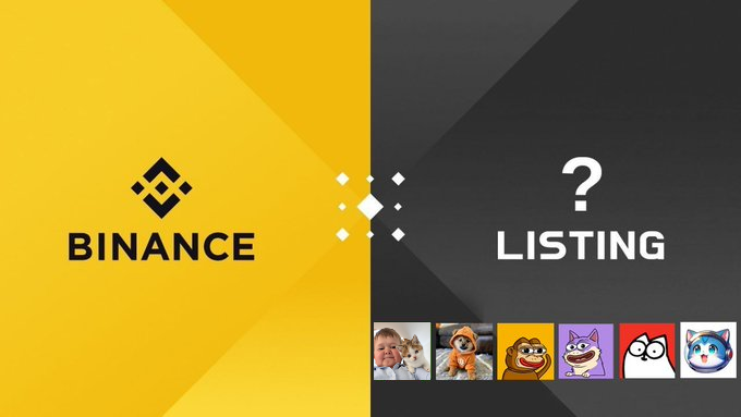 Like And RT if you want #Binance to list:
1- $BARSIK 
2- $DOG 
 3- $PONKE
4- $DUKO 
5-  $CAT 
6- $DUKO 
did i forget something else?

#Bitcoin Altseason #AltcoinSeason #LUNC $DOT #Stellar #ISO20022 #Polkadot $XLM #Polkadot $XLM $AVAX $TERRY #FuCoin Pumpfun