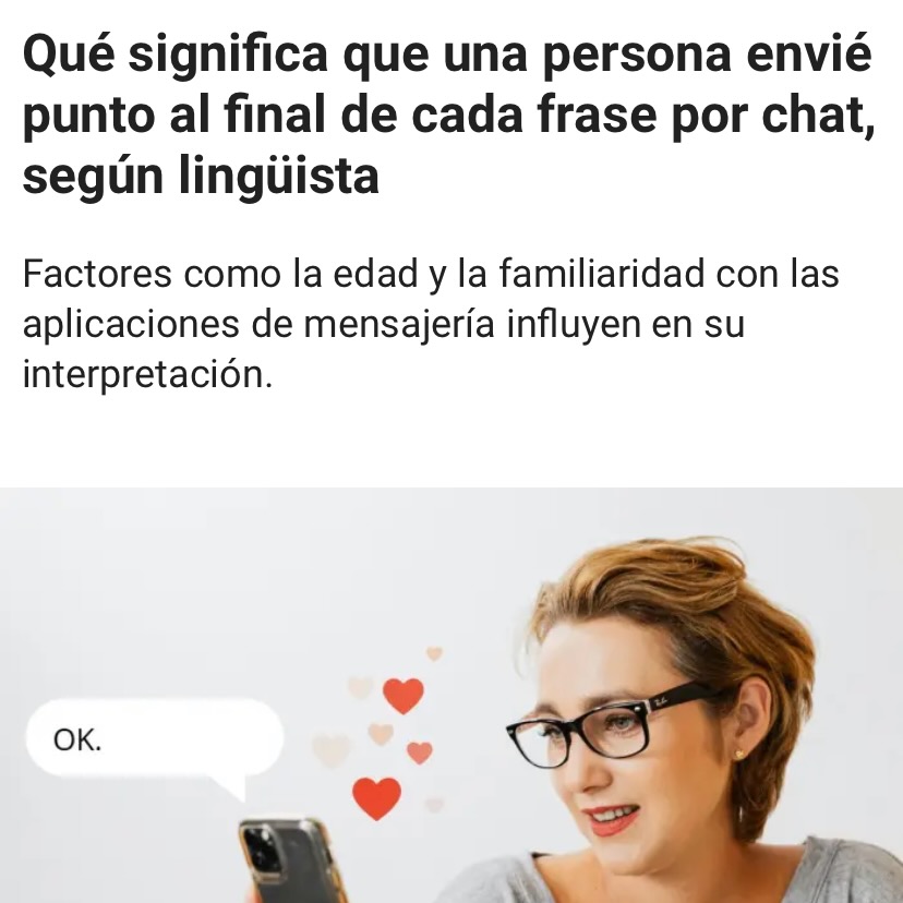 editorialpdp's tweet photo. 📘 Desde Colombia, BluRadio se hace eco de la publicación de «Arroba lengua» (@GretchenAMcC). Porque no es lo mismo enviar un «Ok 😍» que un «Ok.».

https://t.co/PUPHM0UoyQ https://t.co/aWvsoHXv5o