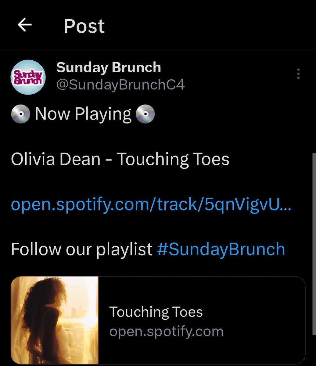 Promote <a href="/OmarRudberg/">O M A R</a> in the UK give <a href="/SundayBrunchC4/">Sunday Brunch</a> a follow and ask them to add an #Omar song to their playlist on spotify the more people who comment on their posts the more chance we have...come on we can do this! Like and retweet 😊