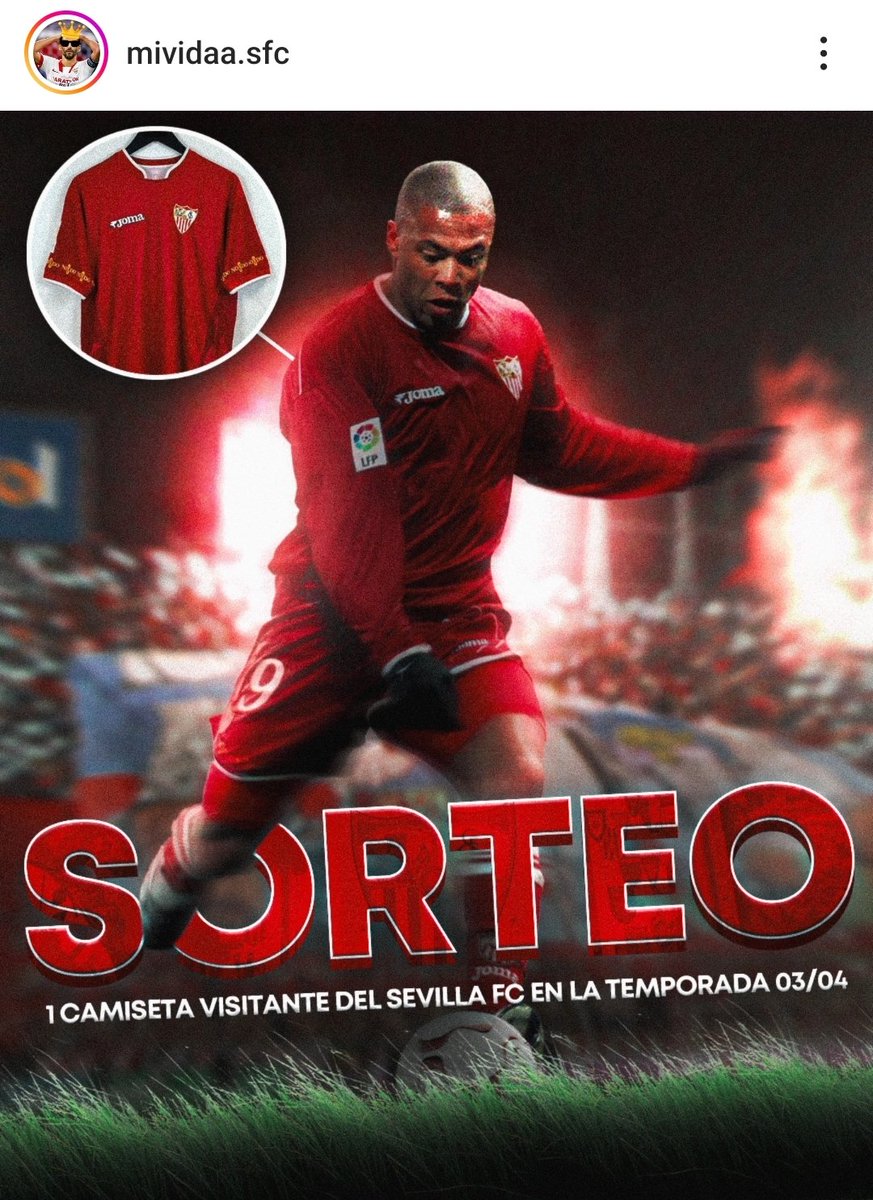Hola en Instagram estamos sorteando la mítica retro del 2003-2004