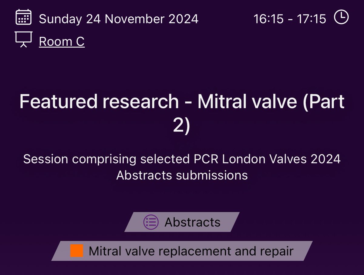 Omar Chehab (@dromar_c) on Twitter photo Looking forward to sharing the first chapter of data from STRESS-MR:
โInvasive cardiomechanics and energetics of TEER for acute and chronic mitral regurgitationโ
An insight through the lens of invasive haemodynamic & pressure-volume loop assessment.
#PCRLV #TMVR <a href="/PCRonline/">PCRonline ๐ซ</a> Looking forward to sharing the first chapter of data from STRESS-MR:
โInvasive cardiomechanics and energetics of TEER for acute and chronic mitral regurgitationโ
An insight through the lens of invasive haemodynamic & pressure-volume loop assessment.
#PCRLV #TMVR <a href="/PCRonline/">PCRonline ๐ซ</a>