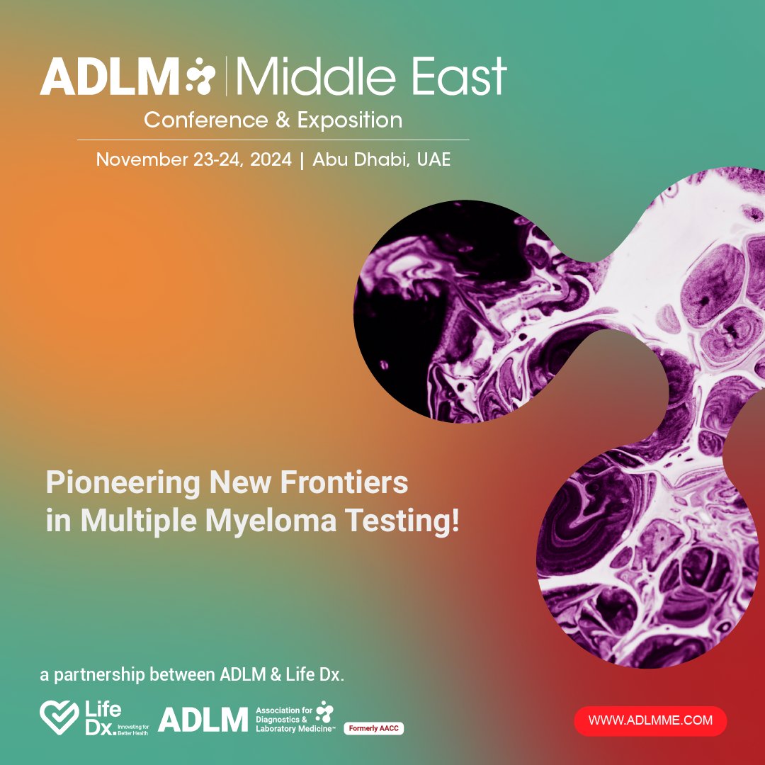 ADLMME's tweet photo. Today at #ADLMME2024, Dr. Aaron Han discusses advancements in diagnosing multiple myeloma, including mass spectrometry and innovative quantification methods. #MultipleMyeloma #Diagnostics #LabInnovation https://t.co/hjVAhCXK8C