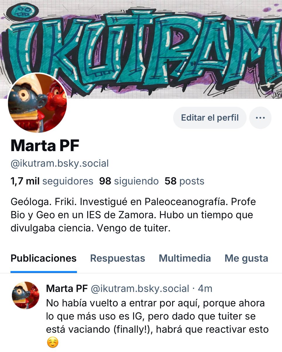 Bueno, hace tiempo que no uso esto, pero a partir de ahora será menos. No la voy a cerrar, pero me podéis encontrar en IG, y aquí: