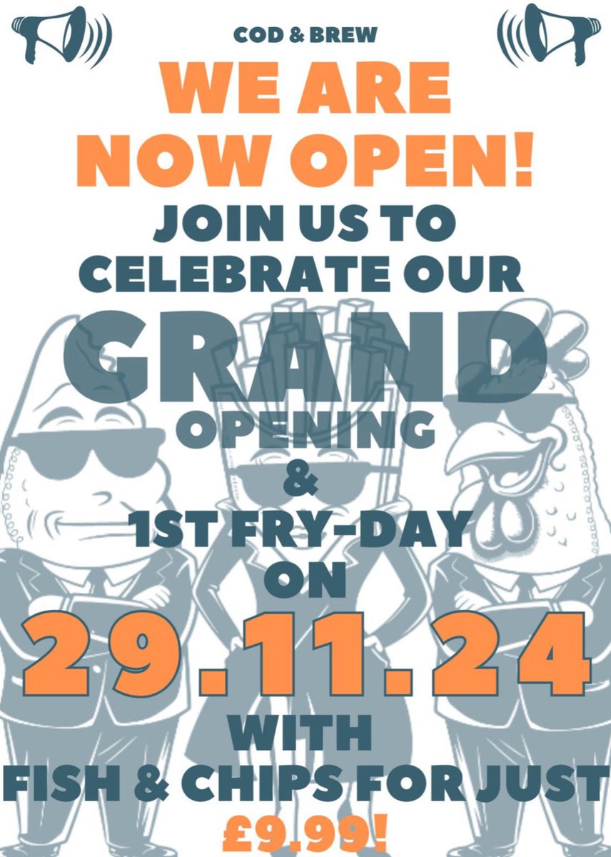 CodandBrew's tweet photo. Exciting news!  We're doing a soft opening starting tomorrow, and you're all invited to our 
Grand Opening  on Friday, November 29th, 2024, from 12 PM onwards!

Spread the word! 
We can’t wait to welcome you! 

#Hackney #StokeNewington #StokeNewingtonChurchStreet #N16 https://t.co/5TjmmHymRe