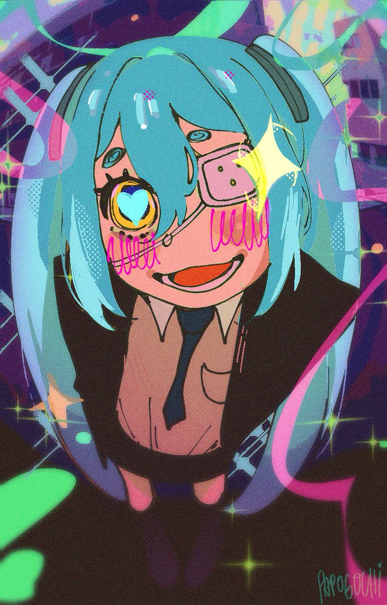 camipoot's tweet photo. MWAH! ( ´ ∀ `)ノ～ ♡ #初音ミク https://t.co/hDQ1brBuEX