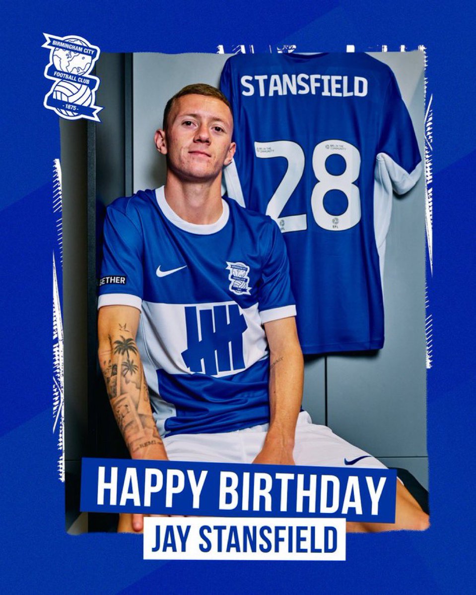 DevonBluesOSC's tweet photo. A very happy 22nd Birthday to Devon’s own Blues player @jaystansfield09. Have a great day Jay. See you Tuesday #bcfc #bcfcosc #kro #devonblues https://t.co/MrluIwkbsX