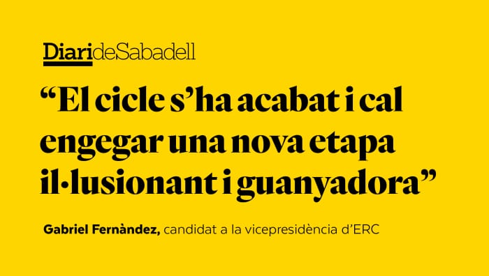 📰 Escric al <a href="/DiariDeSabadell/">Diari de Sabadell</a>: «<a href="/Esquerra_ERC/">Esquerra Republicana</a> necessita <a href="/FocNou_ERC/">Foc Nou 🔥</a>».
 
✍️ «El #30N, com molts militants d'ERC, votaré #FocNou: per impulsar un canvi il·lusionador i esperançador, no només per al partit, sinó per al conjunt del país.» 

🔥 #VotaFocNou

📲 bit.ly/3Z2znxR