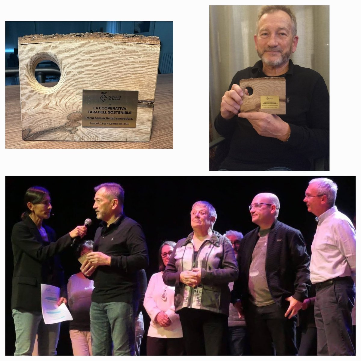 L'<a href="/AjTaradell/">Ajuntament de Taradell</a> ha atorgat a TARSOS un reconeixement per la seva activitat innovadora 🔆
Seguirem treballant.
#taradell #osona <a href="/rtaradell/">Ràdio Taradell</a> <a href="/Taradell/">Taradell.com</a> <a href="/osonaenergia/">OECOOP</a>