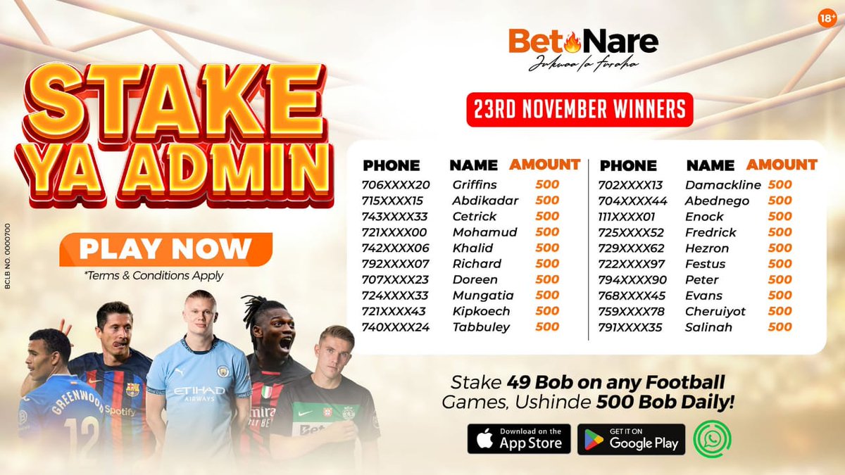 RealkolaKE's tweet image. Wekelea bet yako na 49 bob, then ushinde 500ksh hapa➡️ bit.ly/4g3l9DM. Kushinda ni easy One million ukiseti mshipi ya four games?