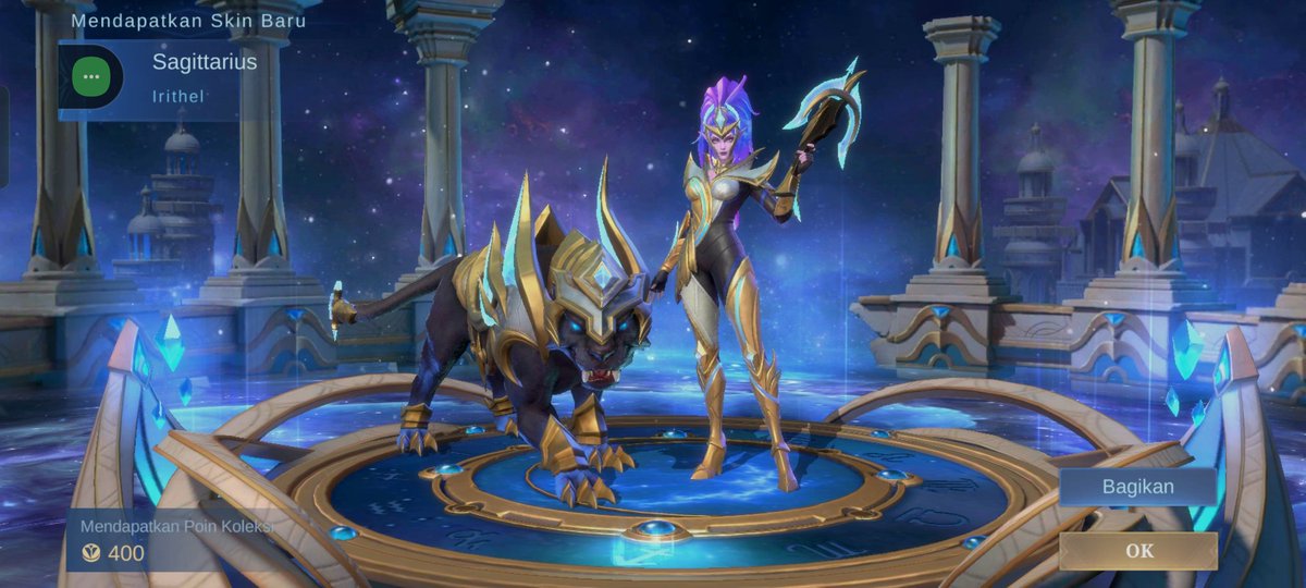 Hoki atau emg gampang dapetinnya yaa skin ini? Gratisan jir