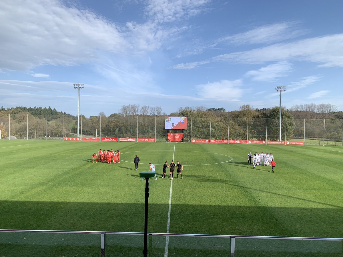 AddeFutbol's tweet photo. #PreferenteRFGF | Presentes en el encuentro entre @SDPOL_1979 y @SDNegreira, en el Estadio Municipal de Pol (Mosteiro-Lugo).
Asisten, en representación de la #ADDE, nuestro Delegado y Subdelegado Territorial (Antonio Feijóo y José M.ª Rial).
#SomosADDE
#UnaNuevaEtapa
#Fútbol https://t.co/Xp7mSUKIB6