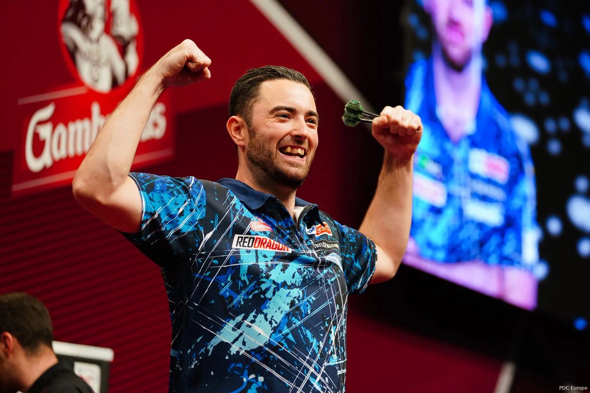If Luke Humphries WINS Players Championship Finals 2024 tonight we will give away his player shirt! 

To get involved all you have to do is

Like
Retweet
Follow both <a href="/lukebod96/">Luke ✌🏻</a> and <a href="/joshpearson180/">Josh</a> 🫡

Good luck! 👊🏻🎯