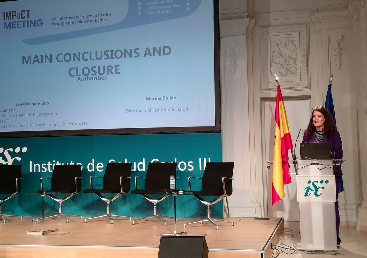 SaludISCIII's tweet photo. 🧵 Como cada domingo, recordamos en un #hilo las principales #NoticiasISCIII de esta semana:

📰 La Infraestructura #IMPaCT del #ISCIII se consolida como principal motor para la aplicación de la medicina de precisión en España ➡️ https://t.co/K9GuDyJreO https://t.co/VZKouVVMLV