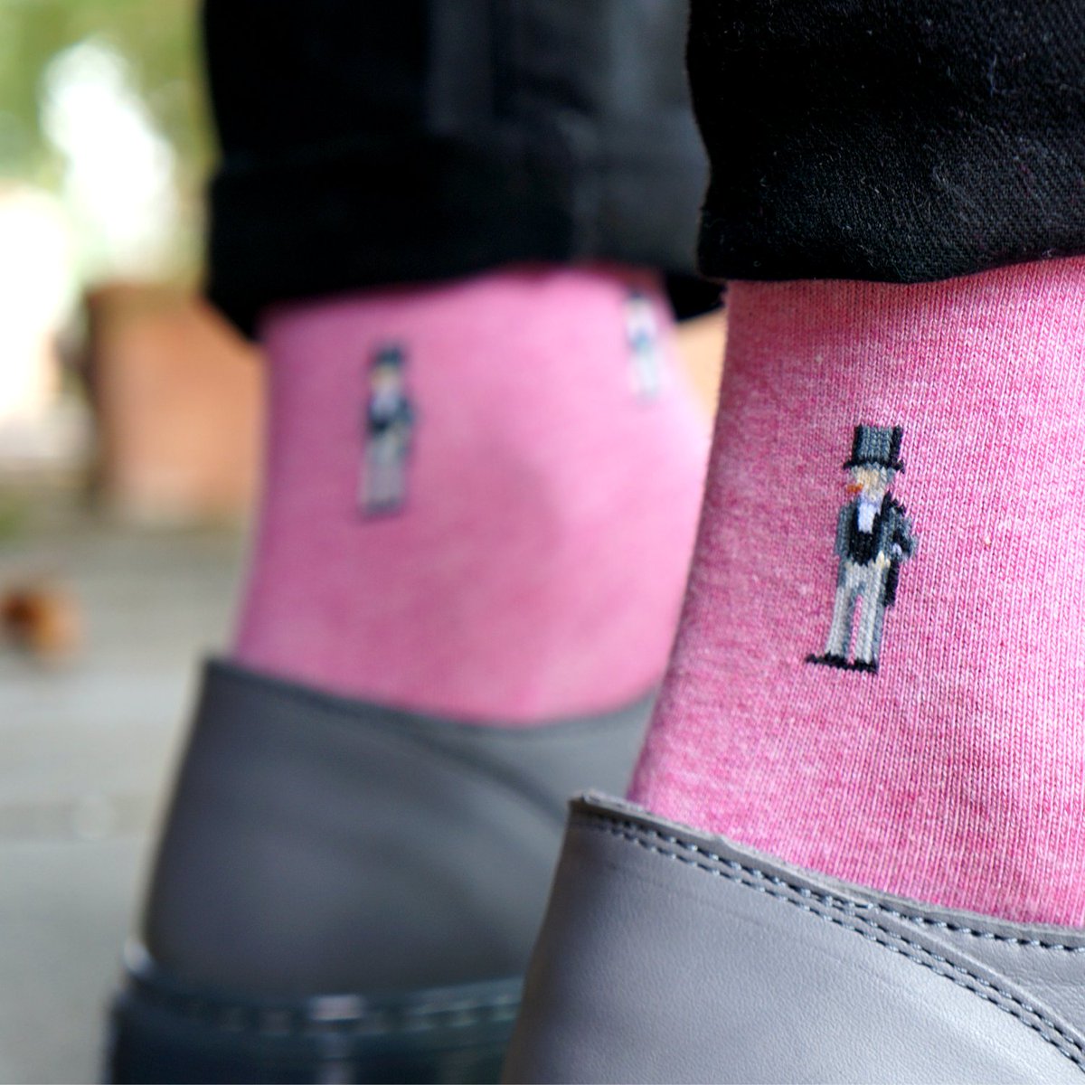 Surprise the engineering enthusiast in your life with a gift from the Brunel Museum Shop!

Our IKB Pink Socks make a fun and stylish choice, perfect for fans of Isambard Kingdom Brunel 🎩✨