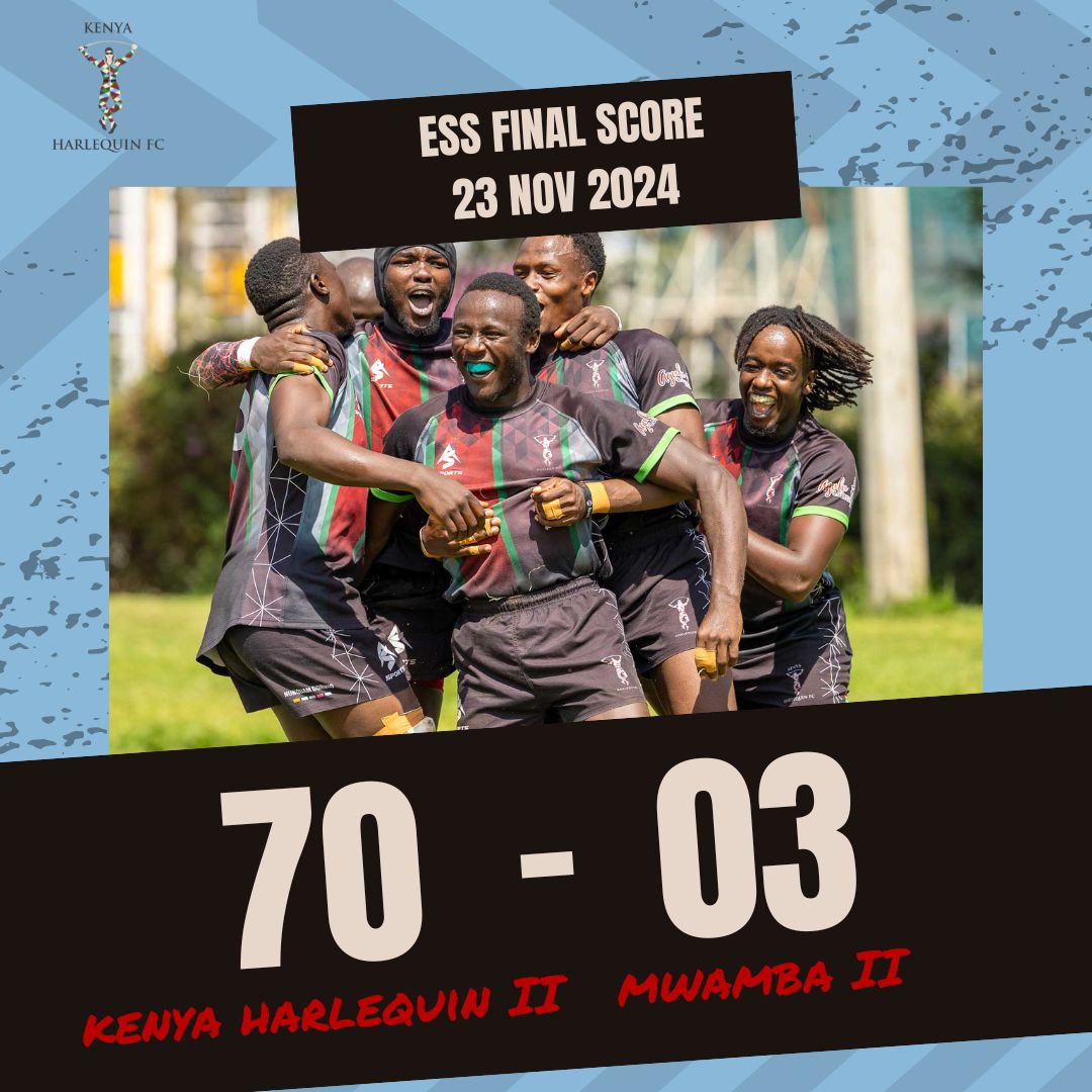 KenyaHarlequins's tweet photo. What a way to kick off the season! Both our ESS and Kenya Cup sides delivered dominant performances on Match Day 1, securing emphatic wins and setting the tone for the campaign ahead. 💪🏾  Congratulations gents 

#nunquamdormio | #quinsculture | #sss | #coyq https://t.co/Zg8mjVx0YH