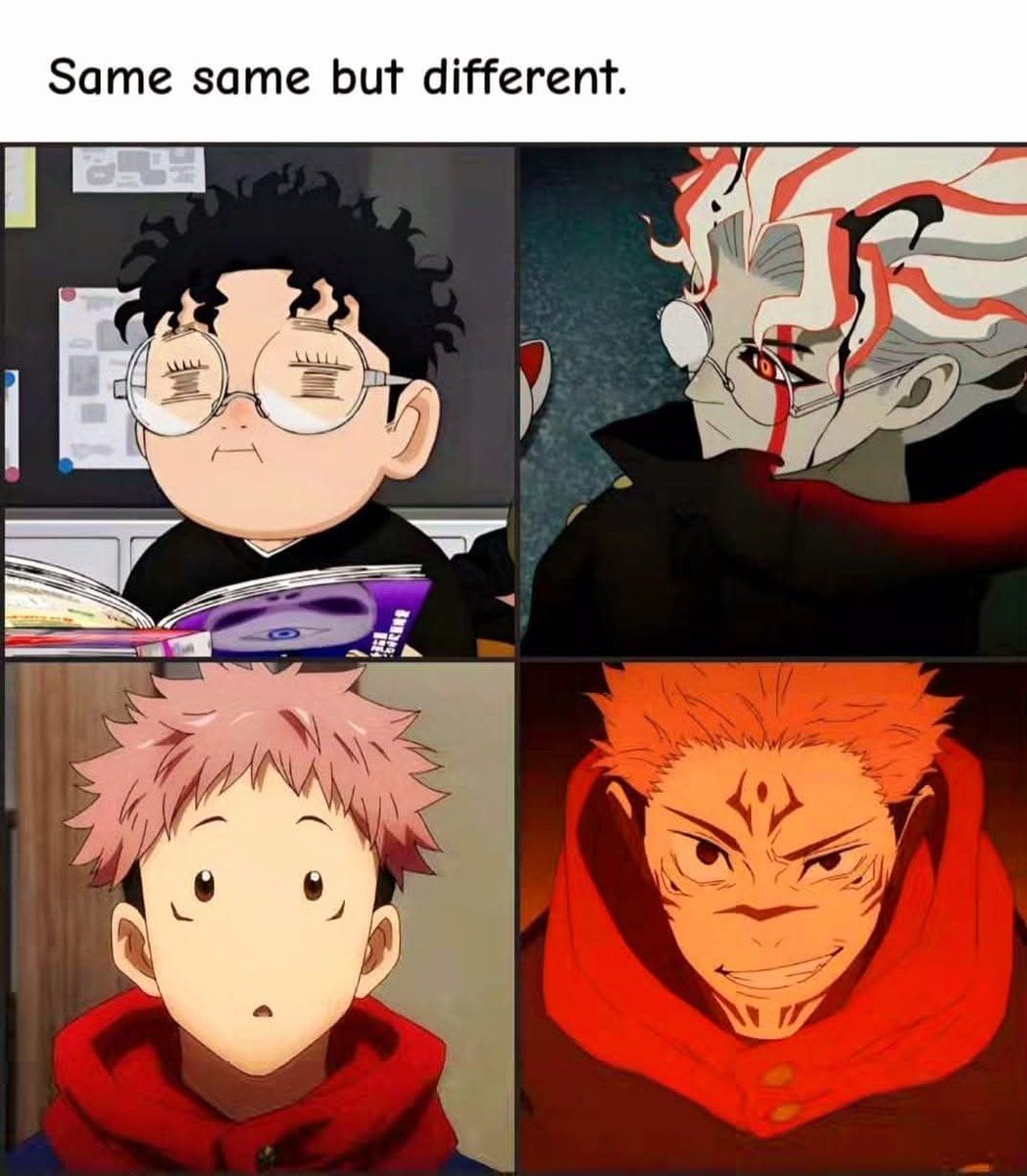 AnimexTwts's tweet photo. Jujutsu Kaisen x Dandandan https://t.co/JlZNikJ2r0