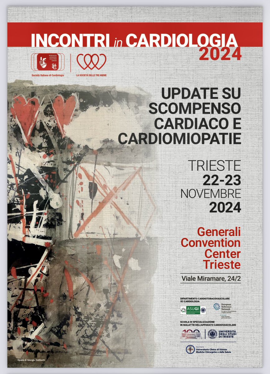 mansour_davide's tweet photo. Honored to attend the Update Conference on #cardiomyopathies and #advancedheartfailure in Trieste, surrounded by friends and esteemed experts from across Italy and Europe, united in shaping the future of Cardiology through interesting lectures and discussions. @SIC_CARDIOLOGIA 🫀 https://t.co/xeugwipNqi