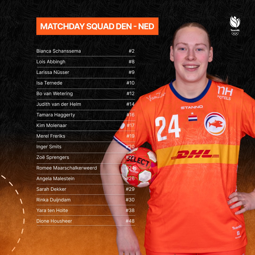 ʟᴇᴛ’ꜱ ɢᴏᴏᴏᴏ! 💪🏻
🤾🏽‍♀ Straks spelen we de laatste Golden League wedstrijd tegen Denemarken. 
🎥 Om 16:00 te zien op Ziggo Sport 2