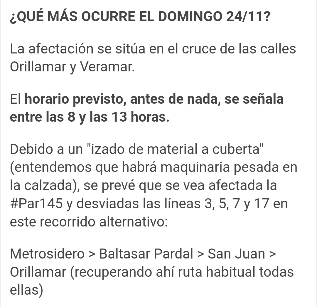 BlogBusurbano's tweet image. ¿Ello será objeto de la incidencia prevista para esta jornada?
En tal caso, ya estaría "fuera de hora de afectación"...

¿A quién habrá que adjudicar el mérito de la situación actual que comentas sobre las 14:45 horas?

#Lín3 #Lín17

busurbano.blogspot.com/2024/11/incide…